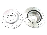 Maserati Quattroporte front brake rotors set 2pcs TopEuro #257