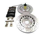 Maserati Ghibli Quattroporte front brake pads rotors + FREE OIL FILTER #530