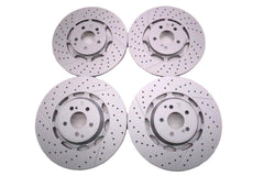 Mercedes E63 AMG S front rear brake disk rotors TopEuro #2703