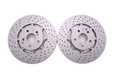 Mercedes E63 AMG S rear brake disk rotors TopEuro #2708