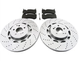 Mercedes Benz S63 S65 Amg front brake pads and rotors #465 TopEuro