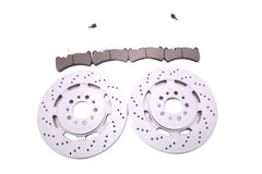 Maserati Grecale 3.0 front brake pads & rotors #2240