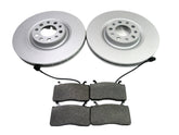 Alfa Romeo Stelvio front brake pads and rotors TopEuro #445