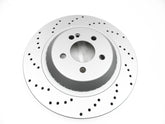 Mercedes S class S550 rear brake rotor TopEuro #675