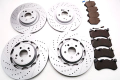 Mercedes Glc63 Gt63 Gt53 Amg front rear brake pads & rotors #1954