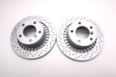 Mercedes G63 G65 Amg rear brake disc rotors #1971