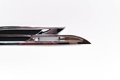 Bentley Bentayga chrome right fender air vent grill 1pc #2015