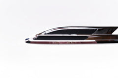 Bentley Bentayga chrome right fender air vent grill 1pc #2015