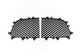 Bentley Continental Gtc Gt Flying Spur black front center grille inserts #2019