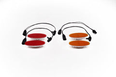 Bentley Continental Gt Gtc Flying Spur front and rear bumper side marker lights 4pcs #2031