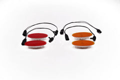 Bentley Continental Gt Gtc Flying Spur front and rear bumper side marker lights 4pcs #2031