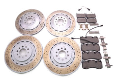Maserati GranTurismo Gran Turismo Gt front rear brake pads rotors TopEuro #2484