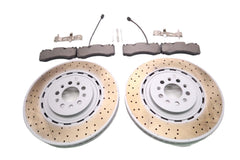 Maserati GranTurismo Gran Turismo Gt front brake pads rotors TopEuro #2486