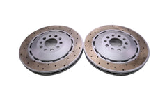 Maserati GranTurismo Gran Turismo Gt rear brake disk rotors TopEuro #2490