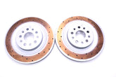 Maserati Ghibli 3.8 Trofeo rear brake disc rotors 2pcs TopEuro #2695