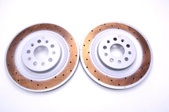 Maserati Ghibli 3.8 Trofeo rear brake disc rotors 2pcs TopEuro #2695