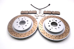 Maserati GranTurismo Gran Turismo Gt rear brake pads rotors TopEuro #2536