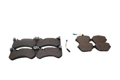 Mercedes E63 AMG S front rear brake pads low dust TopEuro #2631
