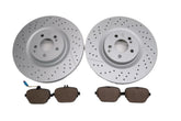 Mercedes Gt53 Amg rear brake pads & rotors TopEuro #2639