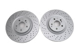 Mercedes Gt53 Amg rear brake disc rotors 2pcs TopEuro #2640