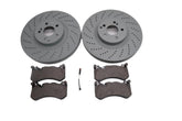 Mercedes Benz C63 Amg front brake pads & rotors TopEuro #2647