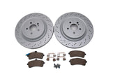Mercedes Benz C63 Sl63 Sl65 Amg rear brake pads & rotors TopEuro #2650