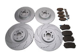 Mercedes Gle53 Amg front rear brake pads & rotors TopEuro #2656