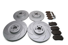Mercedes Gle53 Amg front rear brake pads & rotors TopEuro #2656