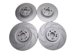 Mercedes Gle53 Amg front & rear brake disc rotors TopEuro #2657