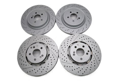 Mercedes Gt front & rear brake disc rotors TopEuro #2668