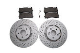 Mercedes Gt front brake pads & rotors TopEuro #2669