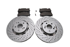 Mercedes Gt front brake pads & rotors TopEuro #2669