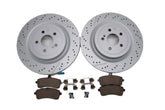 Mercedes Gt C63 Sl63 Sl65 rear brake pads & rotors TopEuro #2672
