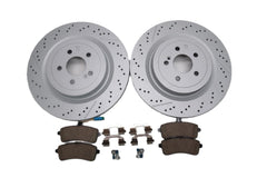 Mercedes Gt C63 Sl63 Sl65 rear brake pads & rotors TopEuro #2672