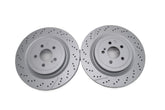 Mercedes Gt C63 Sl63 Sl65 rear brake disc rotors TopEuro #2673