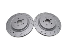 Mercedes Gt C63 Sl63 Sl65 rear brake disc rotors TopEuro #2673