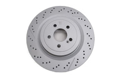 Mercedes Gt C63 Sl63 Sl65 rear brake disc rotor 1pc TopEuro #2674