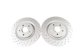 Aston Martin Db7 Vantage front brake disc rotors TopEuro #1439