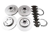 Rolls Royce Phantom front rear brake pads & rotors TopEuro #1443