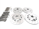 Mercedes C63s C63 Sl63 Sl65 Amg front rear brake pads & rotors TopEuro #1220