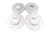 Mercedes G63 Amg front & rear brake disc rotors TopEuro #1354