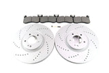 Mercedes G63 Amg front brake pads & disc rotors TopEuro #1355