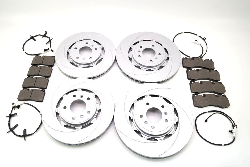 Aston Martin Rapide front rear brake pads & rotors TopEuro #817