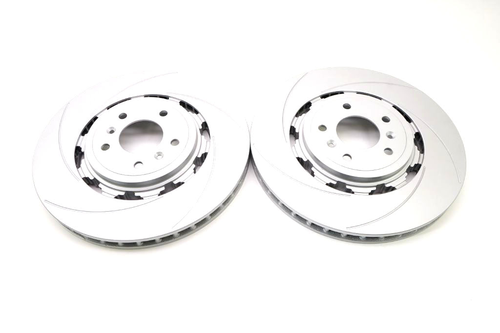 Aston Martin Rapide front rear brake rotors TopEuro 4pcs #818