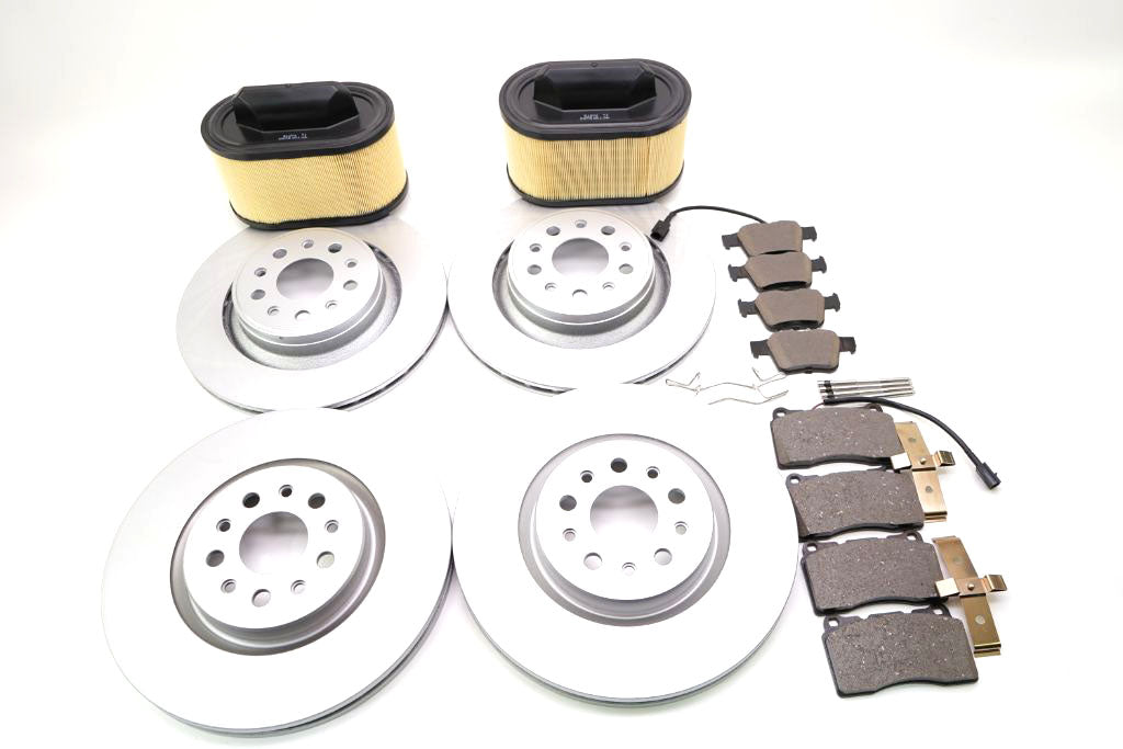 Maserati Ghibli Base brake pads rotors filters service kit 799