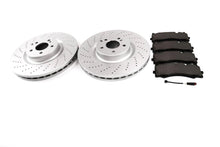 Load image into Gallery viewer, Mercedes C63 Amg front brake pads &amp; rotors TopEuro #1453