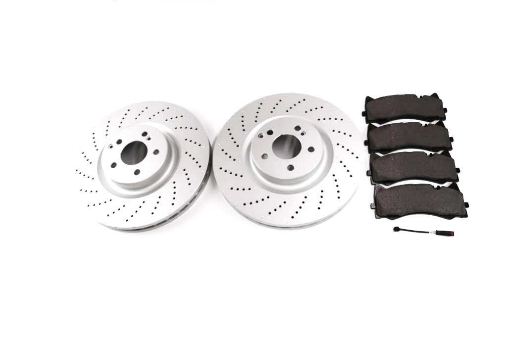 Mercedes C63 Amg front brake pads & rotors TopEuro #1453