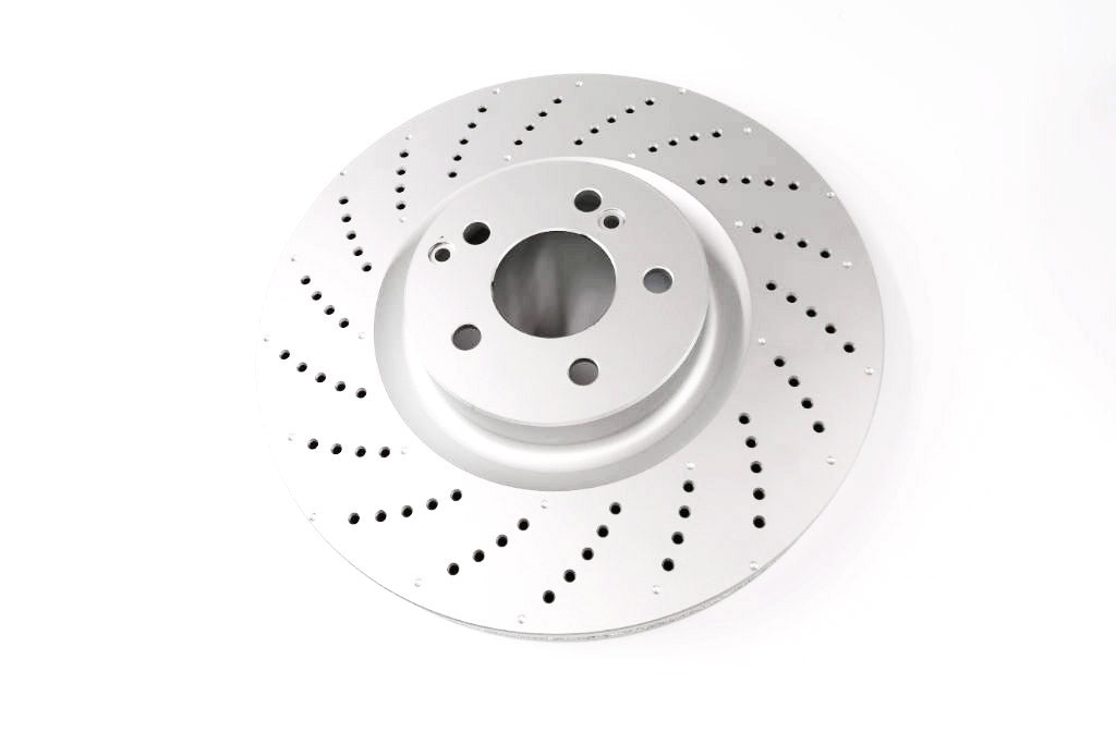 Mercedes C63 Amg front brake disc rotors TopEuro #1454