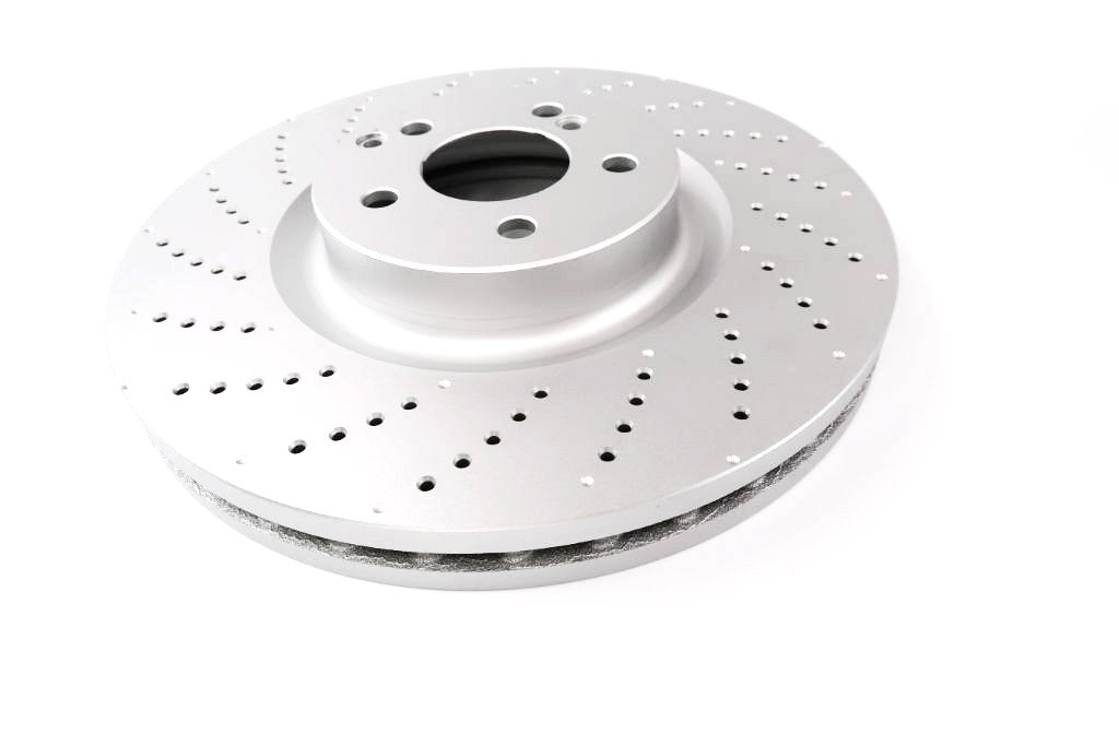 Mercedes C63 Amg front brake disc rotors TopEuro #1454