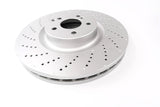 Mercedes C63 Amg front brake disc rotor 1pc TopEuro #1455